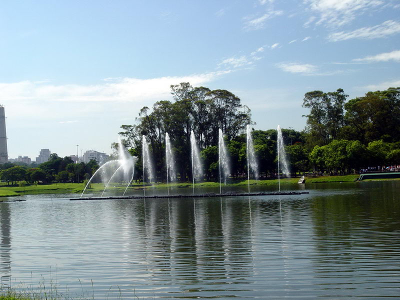 Fonte no Parque do Ibirapuera